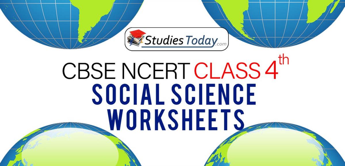 Worksheets For Class 4 Social Science Worksheets For Class 4 Social Science